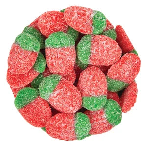 Vidal - Gummi Sour Wild Strawberries - 1 LB Bag