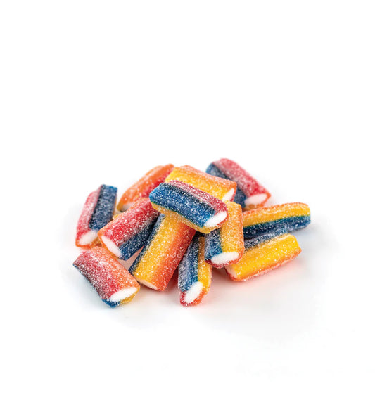 Gerrit's Broadway Sweets - Sour Fruit Rainbow Sticks - 1 LB Bag