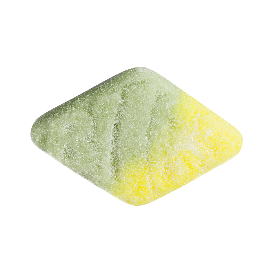 Swedish Candy - Bubs Sour Foam Rombs Tutti Frutti - 1 LB Bag
