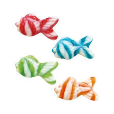 Vidal - Gummi Swirly Fish- 1 LB Bag