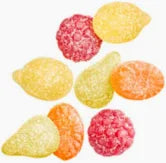Swedish Candy - Fazer Tutti Frutti Sour -1 LB Bag